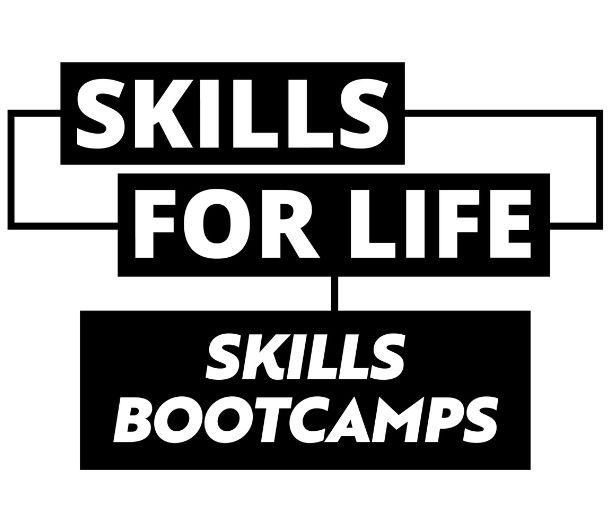 skills for life and skills bootcamps logo
