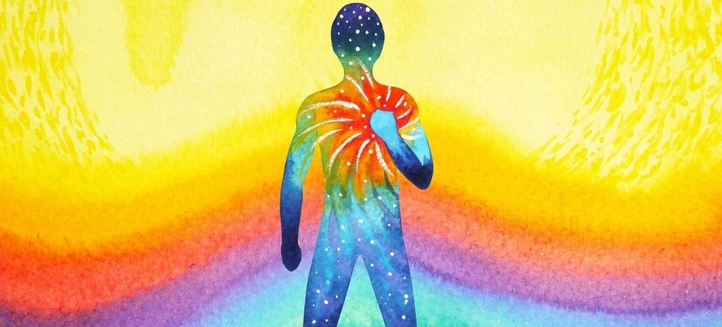 Abstract of a human body