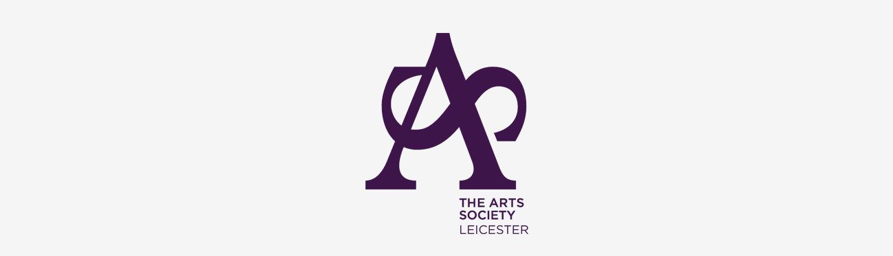 The Arts Society Leicester Logo banner