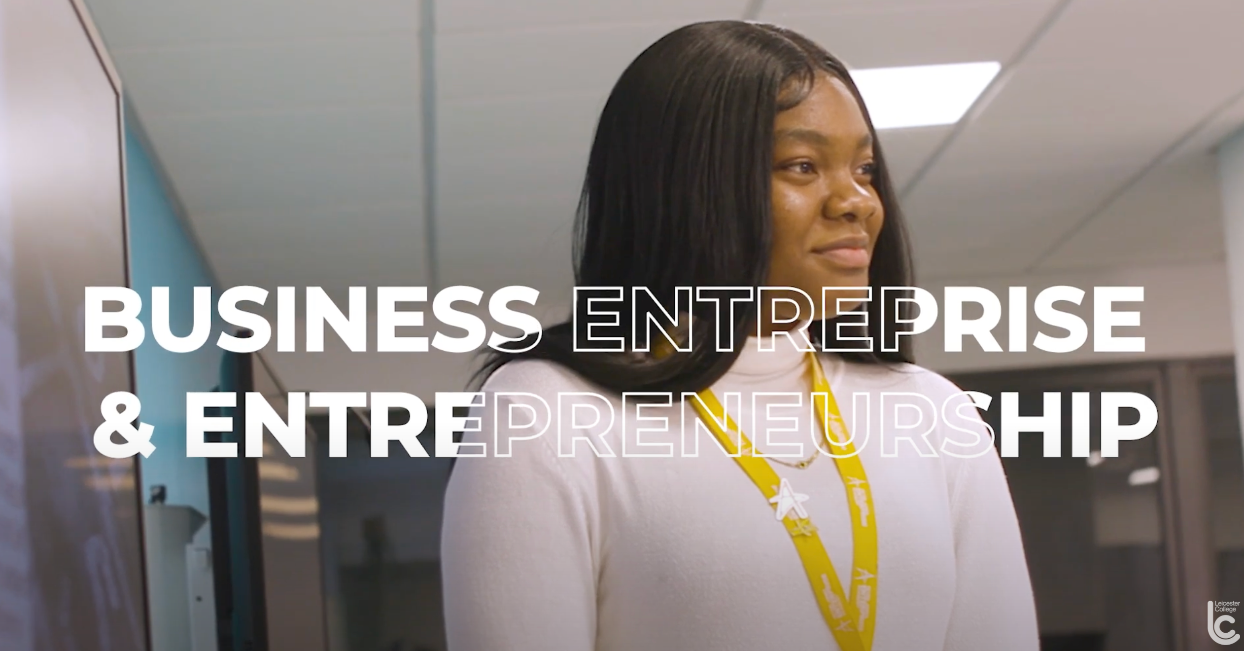 business enterprise and entrepreneurship video cover