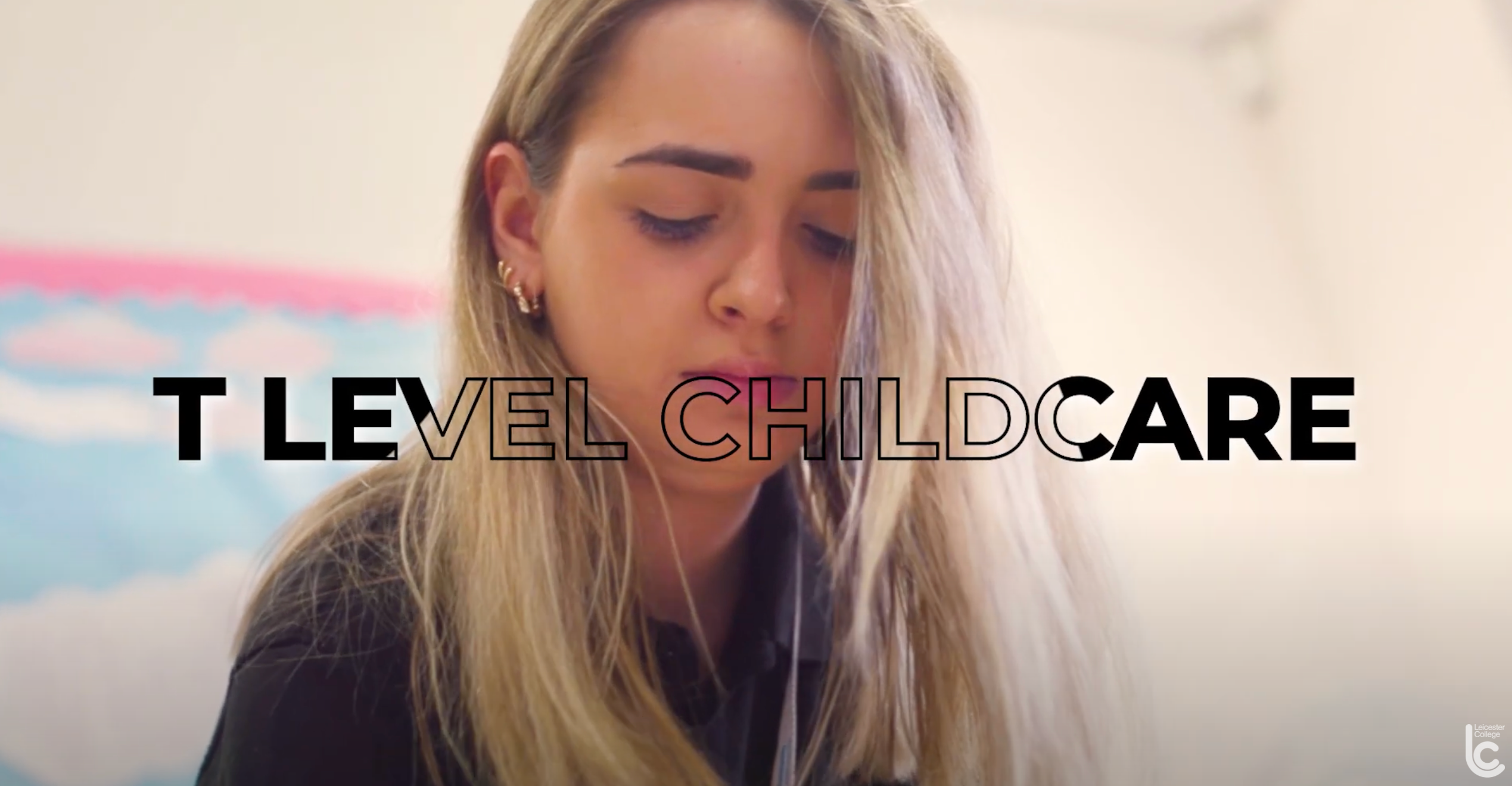 T Level childcare video cover shot