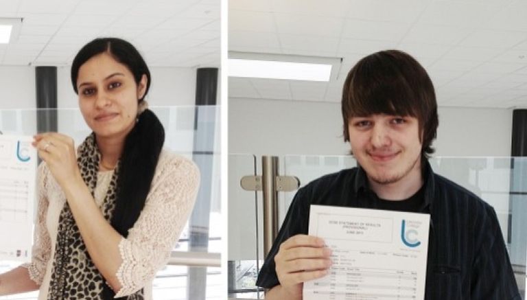 Top GCSE grades celebrated at Leicester College - Leicester College
