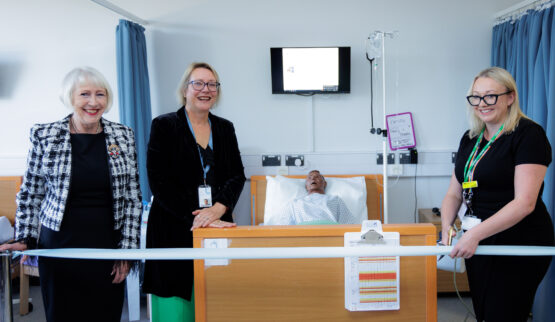 Leicester College opens two hospital wards…