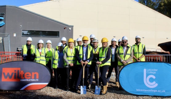 Leicester College breaks ground on new Aer…